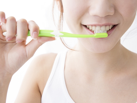 妊婦さんの口の中