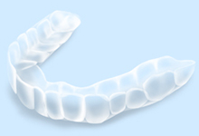 患者さんに合わせた専用マウストレーの製作